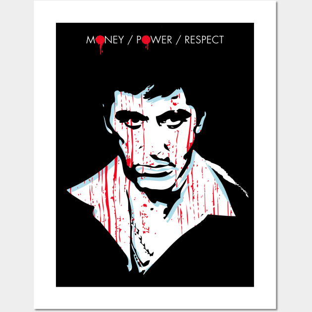 Scarface movie art inspired Wall Art by 2ToastDesign